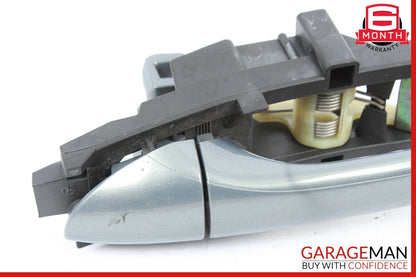 05-07 Mercedes W203 C230 C55 AMG Rear Left Driver Side Exterior Door Handle Gray