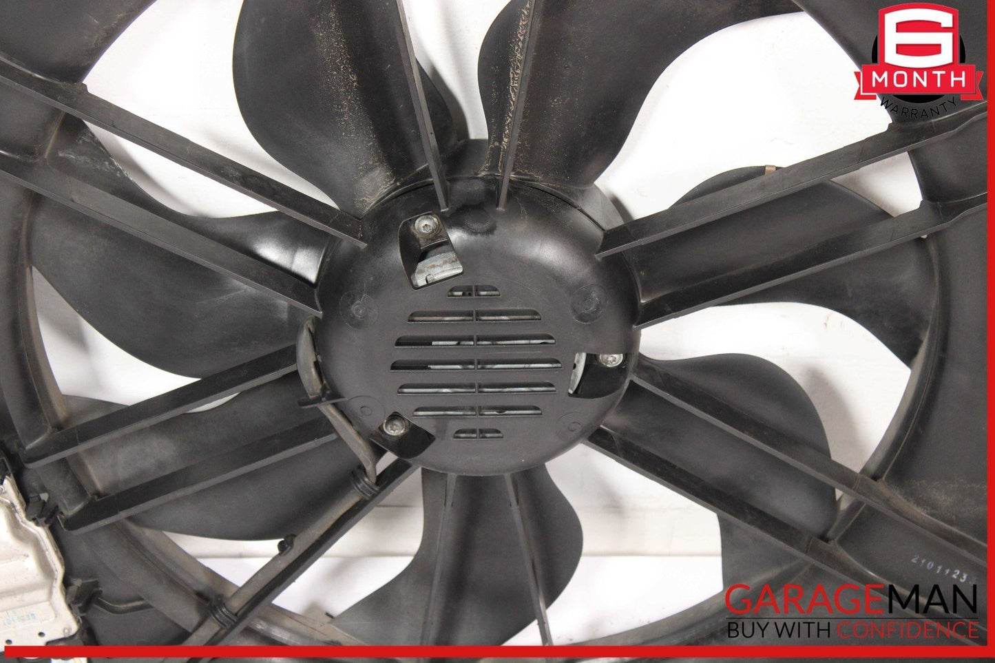 08-20 Mercedes W204 C250 E350 Engine Radiator Cooling Fan Motor Shroud Assy OEM