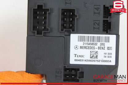 03-11 Mercedes W211 E320 CLS550 Body Control Module BCM 2115458532 OEM