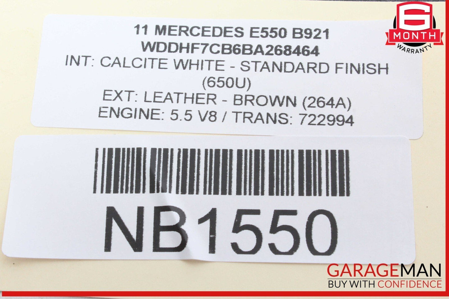 10-13 Mercedes W212 E550 E400 Dashboard Dash AC A/C Air Vent LeftÂ Trim OEM