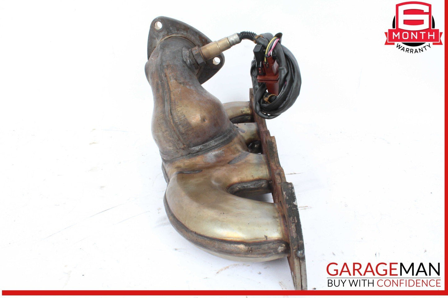 03-06 Porsche Cayenne S 955 V8 Left Side Exhaust Manifold 94811112002 OEM