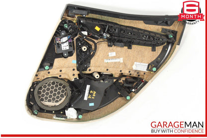 14-22 Maserati Ghibli M157 Rear Left Driver Side Interior Door Panel OEM