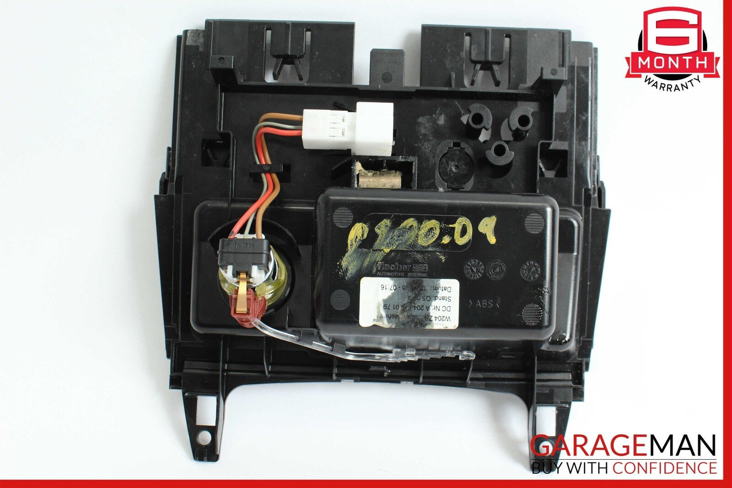 08-15 Mercedes W204 C280 Center Console Ashtray Ash Tray Lighter Compartment OEM