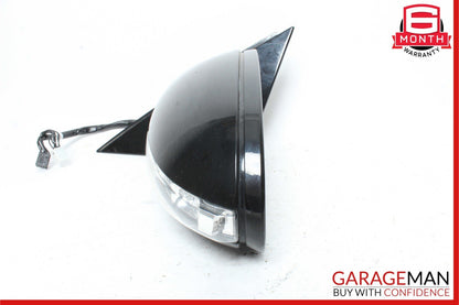 07-09 Mercedes W221 S550 S600 Front Left Side Mirror Door Rear View Black OEM