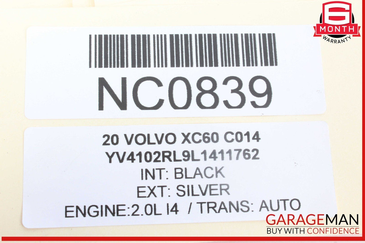 17-25 Volvo XC60 Tailgate Trunk Release Switch Button w/ Rheostat Light Dimmer