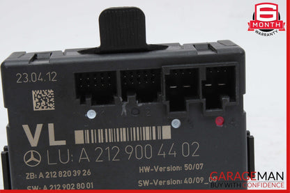 08-15 Mercedes W212 E350 C350 Front Left Side Door Control Module 2129004402 OEM