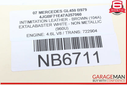 06-13 Mercedes X164 GL450 ML350 Panoramic Sunroof Sun Roof Motor 1648201442 OEM