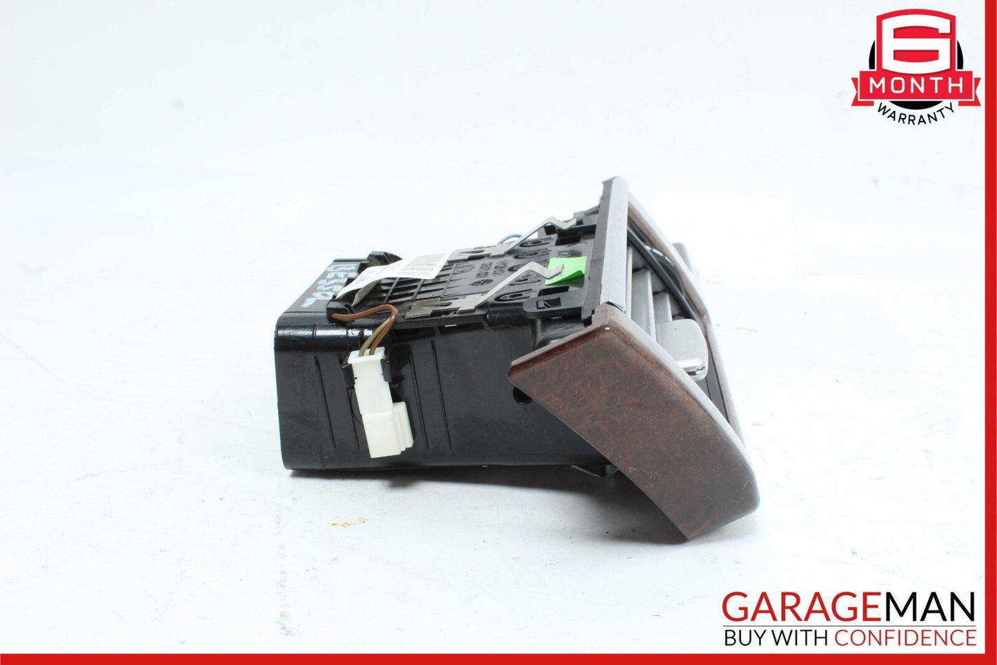10-13 Mercedes W212 E350 Dashboard Dash AC A/C Air Vent Left Trim Wood OEM