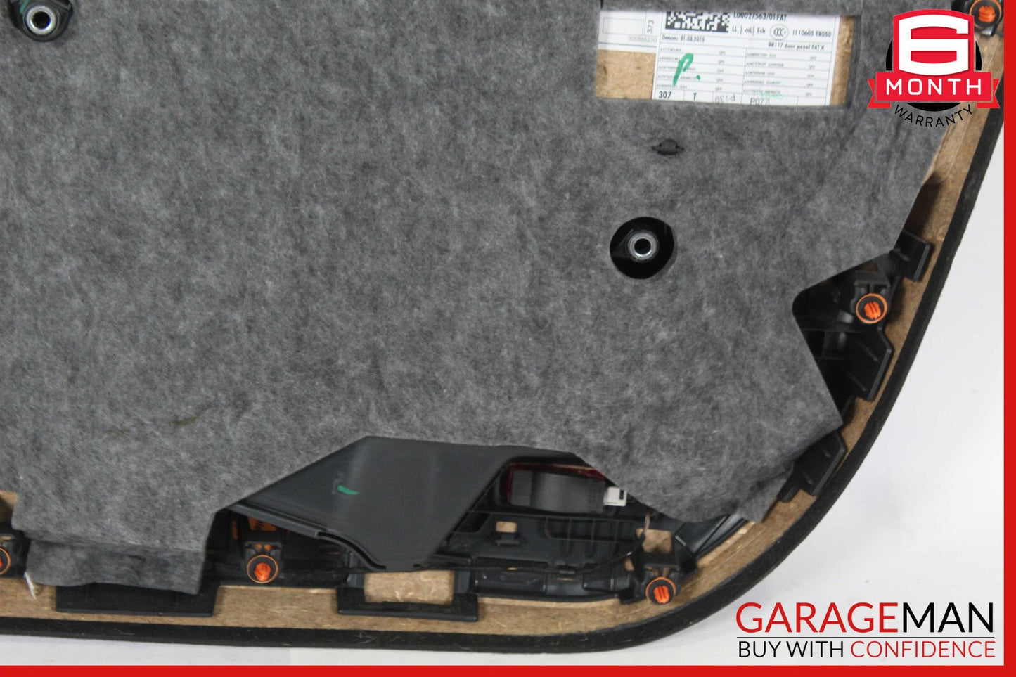 14-18 Mercedes W117 CLA250 Front Left Interior Door Trim Panel Cover Assembly