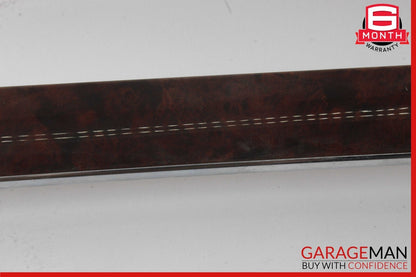 07-09 Mercedes W221 S550 Upper Center Dash Board Dashboard Trim Cover Bezel Wood