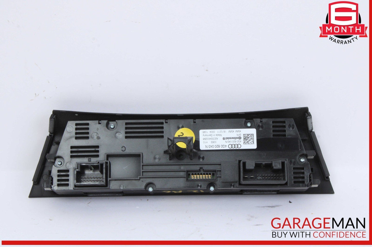 12-18 Audi A6 A7 Front AC Air Conditioning Temperature Climate Control Panel OEM