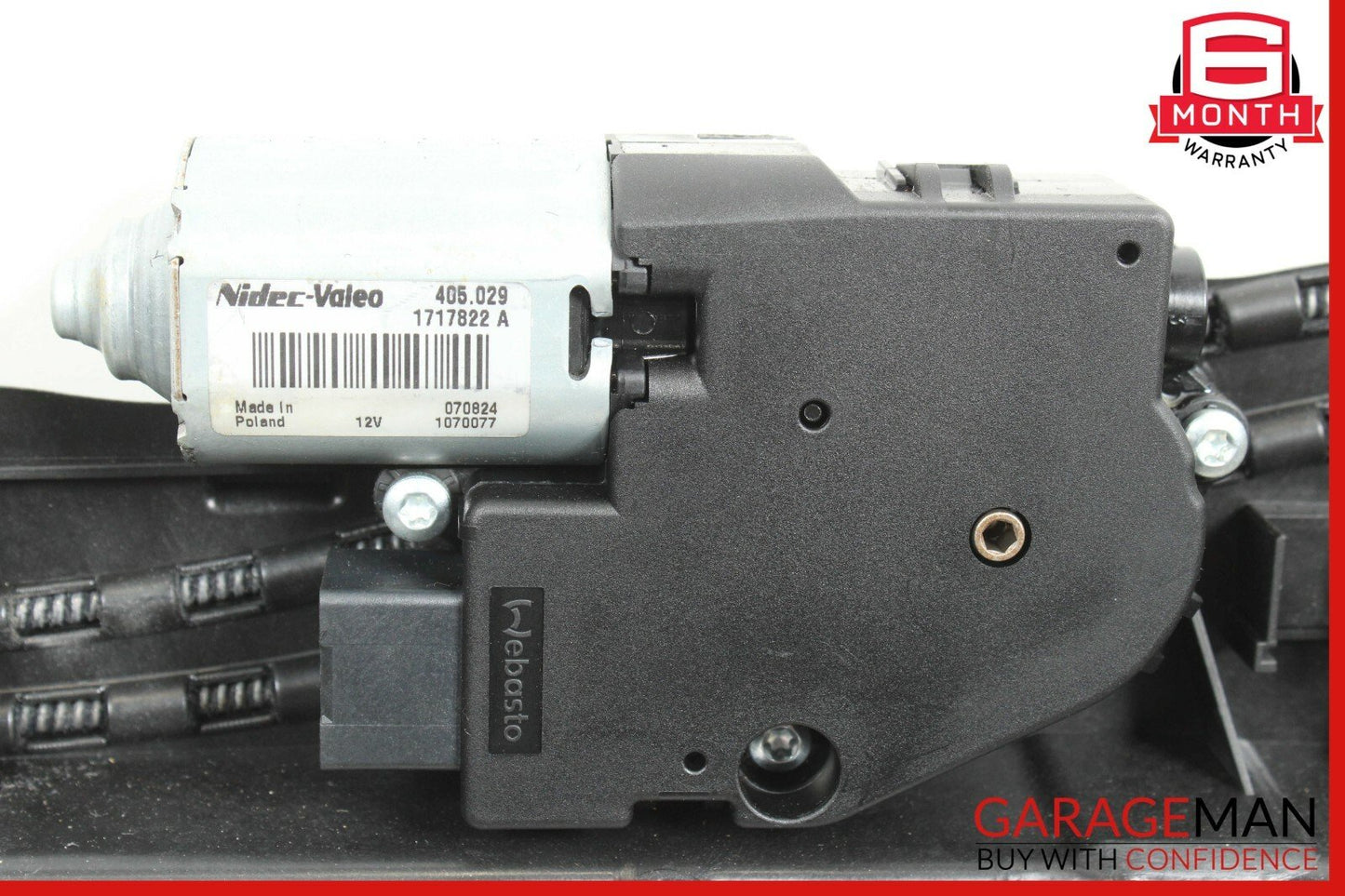 08-14 Mercedes W204 C300 C63 Sunroof Sun Roof Glass Track Rail Motor Assembly