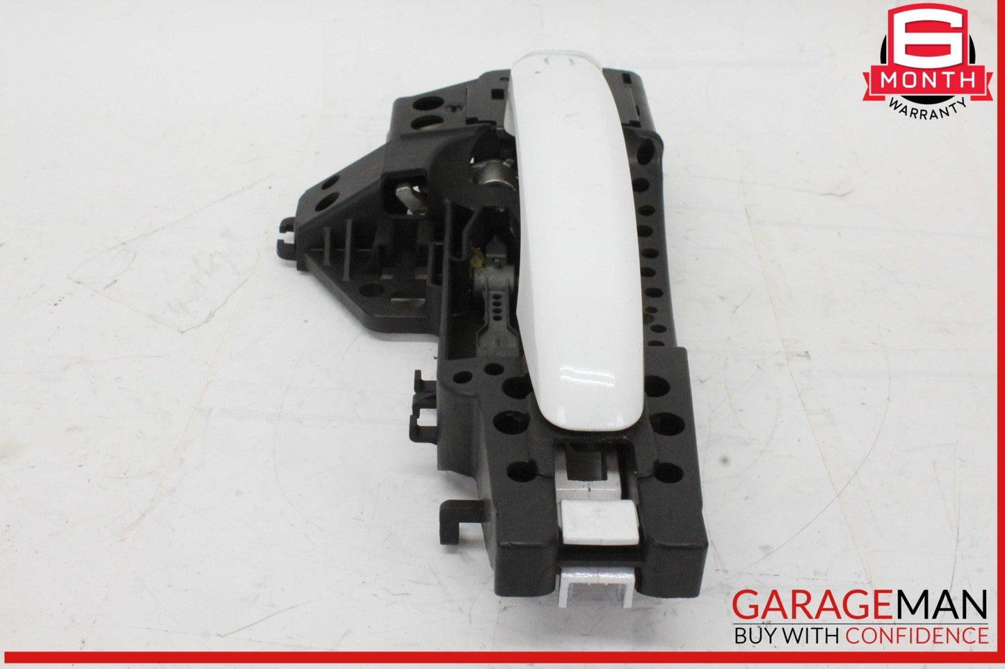 09-16 Audi A4 A5 Right Passenger Side Exterior Door Handle White 8T0837886A OEM