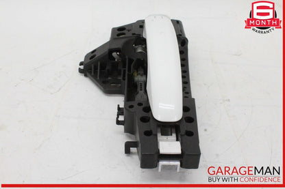 09-16 Audi A4 A5 Right Passenger Side Exterior Door Handle White 8T0837886A OEM