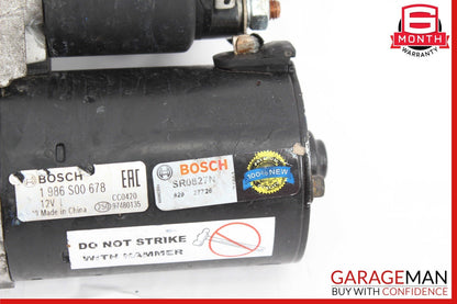 03-11 Mercedes W221 S550 SLK350 E350 Bosch Engine Starter Motor Unit 1986S00678