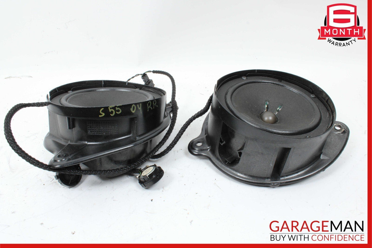 00-06 Mercedes W220 S55 AMG S600 Rear Door Audio Sound Speaker Set of 2 Pc OEM