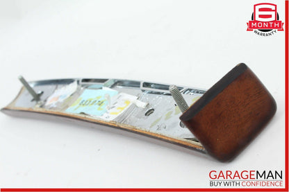 03-09 Mercedes W211 E320 Front Left Side Dash Dashboard Trim Cover Bezel Wood