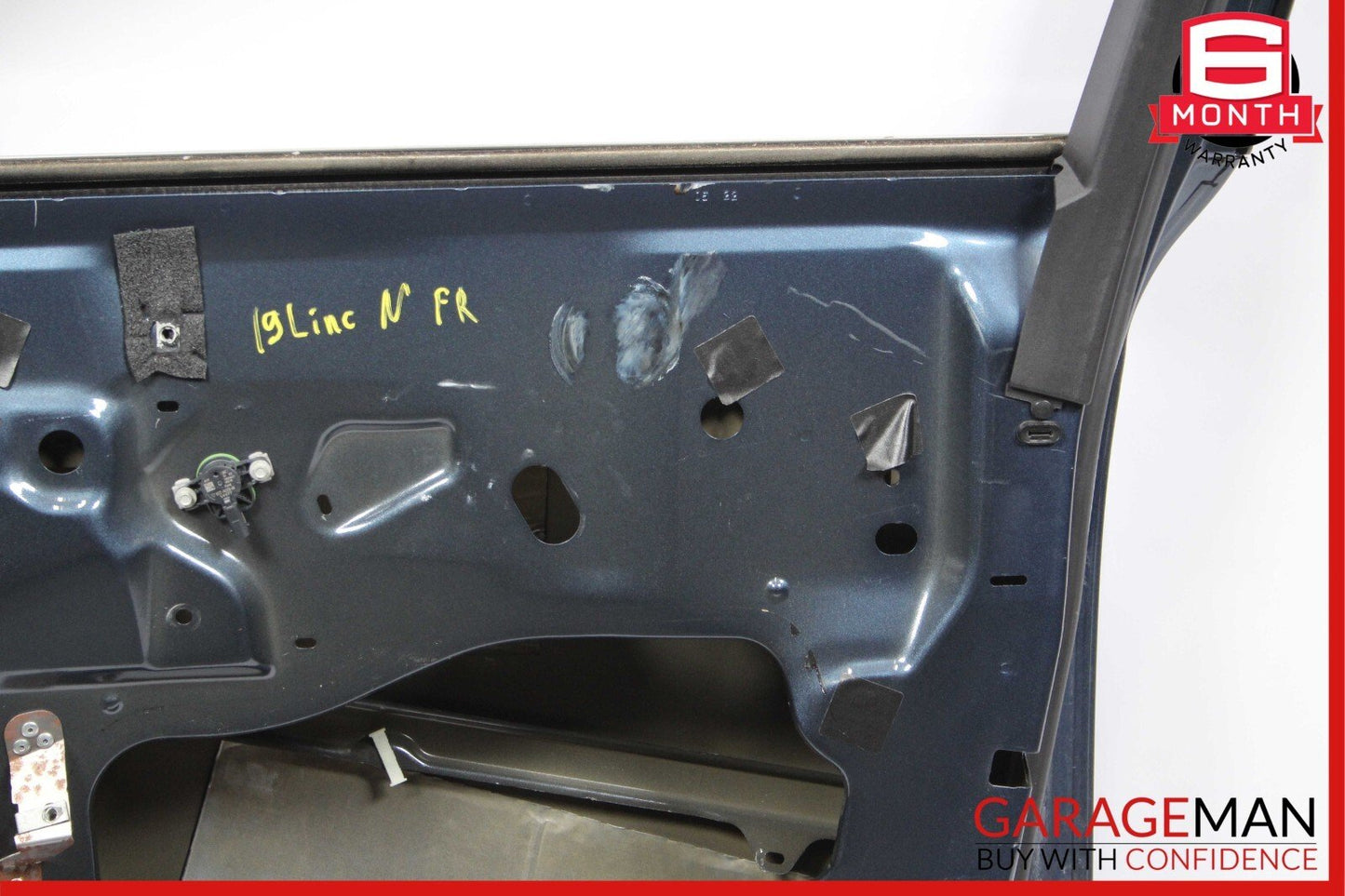 19-21 Lincoln Nautilus Front Right Side Exterior Door Shell Panel Frame Blue OEM