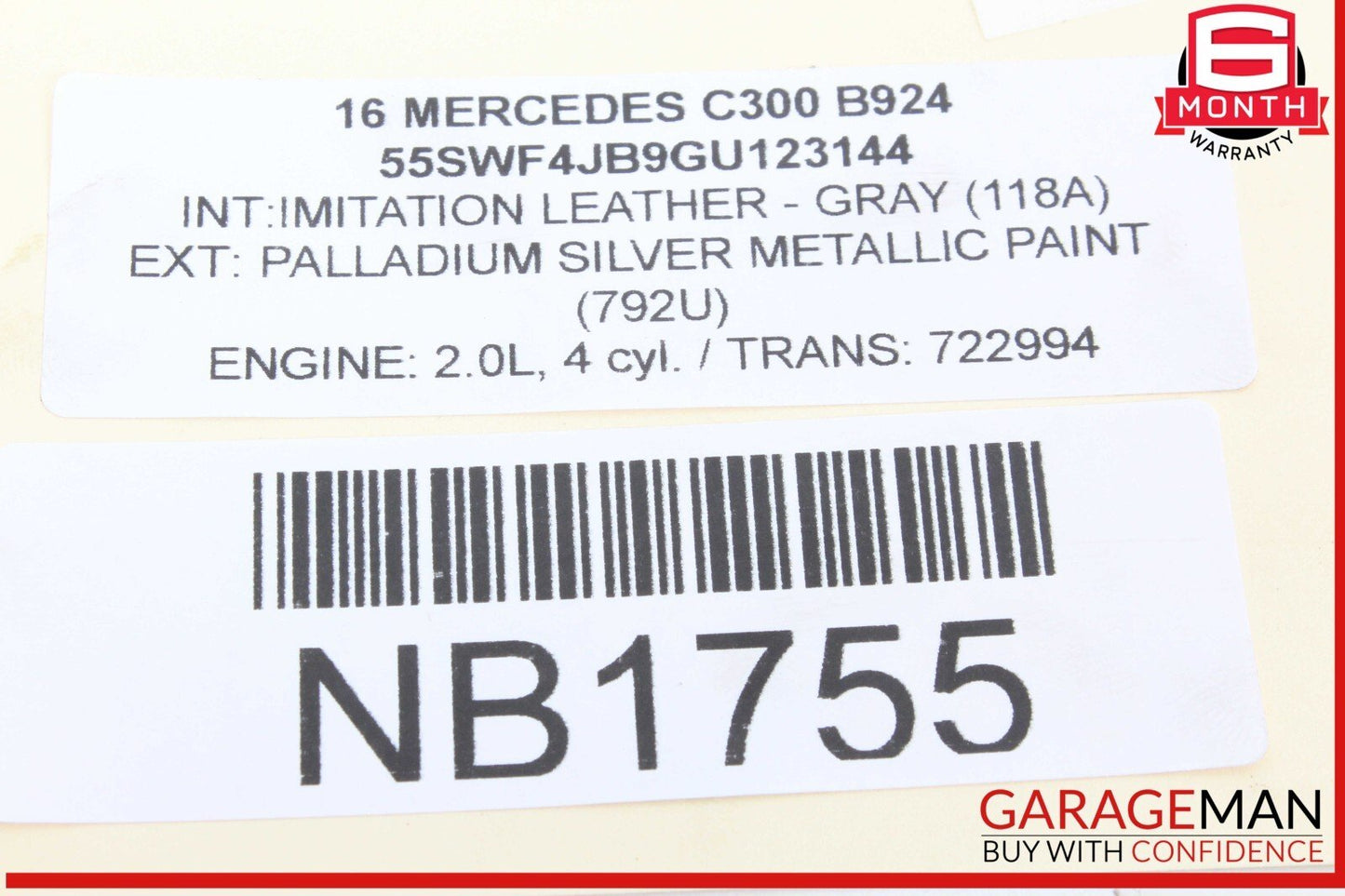 15-20 Mercedes W205 C300 SLC300 GLA250 M274 Throttle Body 2701410025 OEM