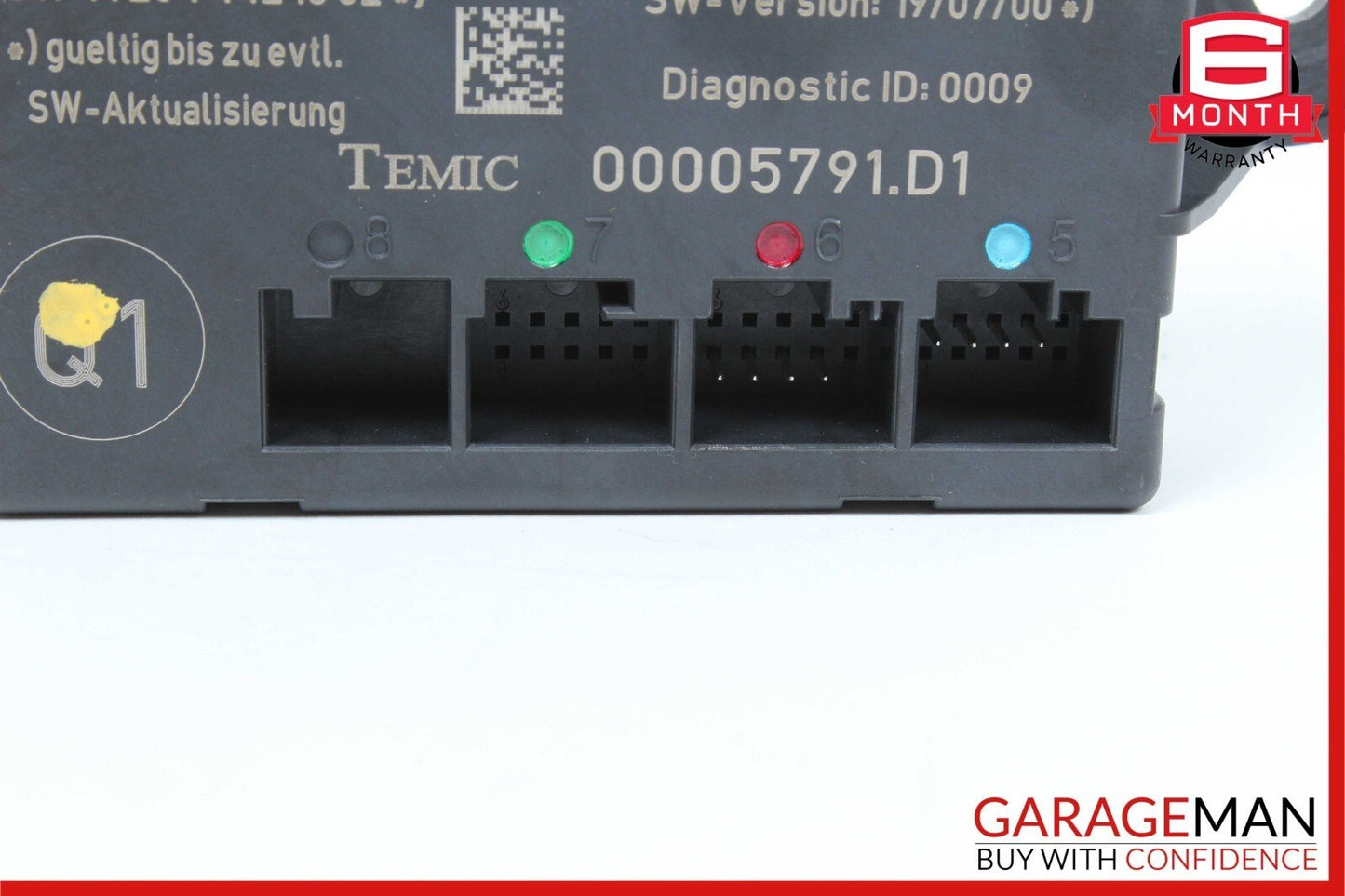 08-14 Mercedes W204 C300 C350 Rear Left Side Door Control Module 2048702326 OEM