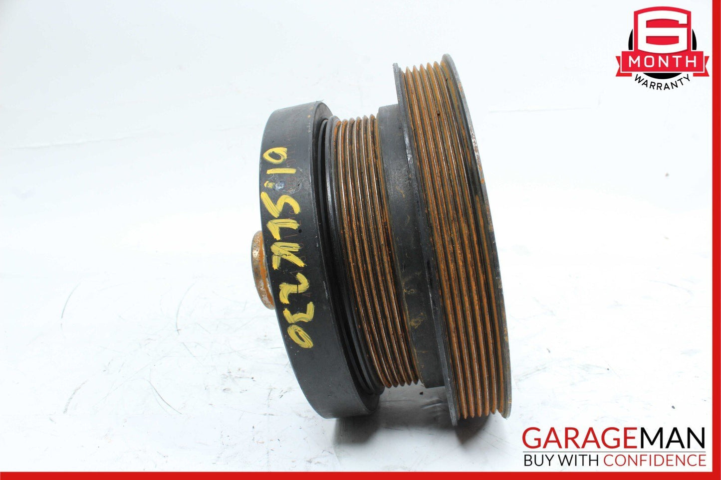 01-04 Mercedes R170 SLK230 Engine Motor Crankshaft Pulley Vibration Damper OEM