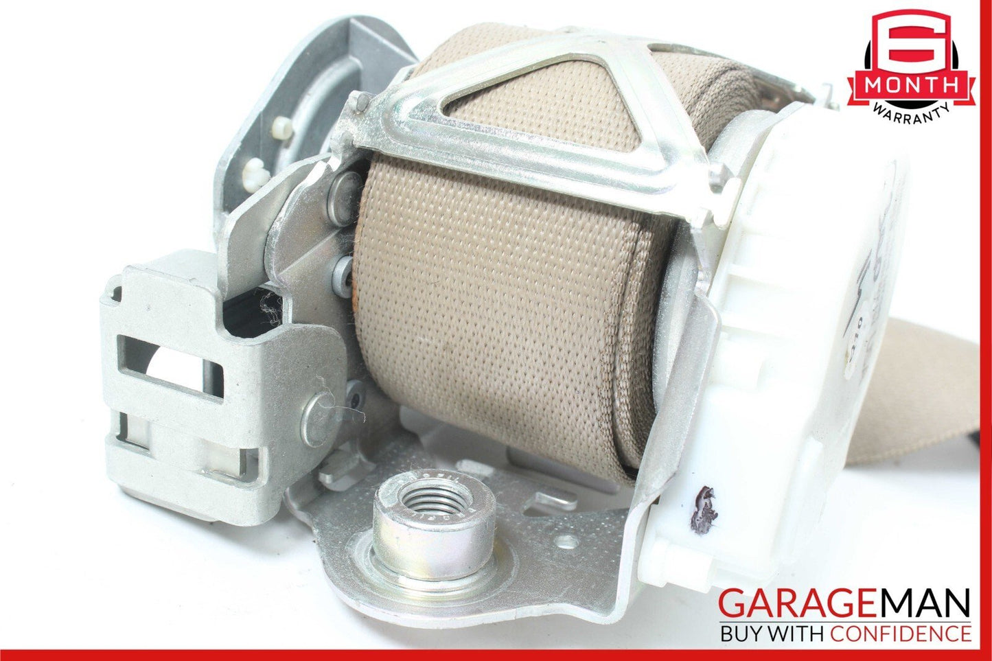 08-14 Mercedes W204 C250 C300 C350 Front Right Side Seat Belt Retractor Beige