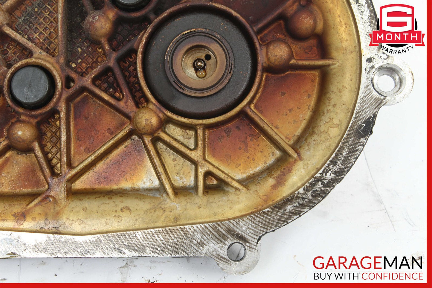05-13 Mercedes W211 E350 E550 Front Left Side Engine Timing Chain Cover Plate