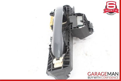 10-13 Mercedes W212 E350 E550 Rear Left Exterior Door Handle Tenorite Gray OEM