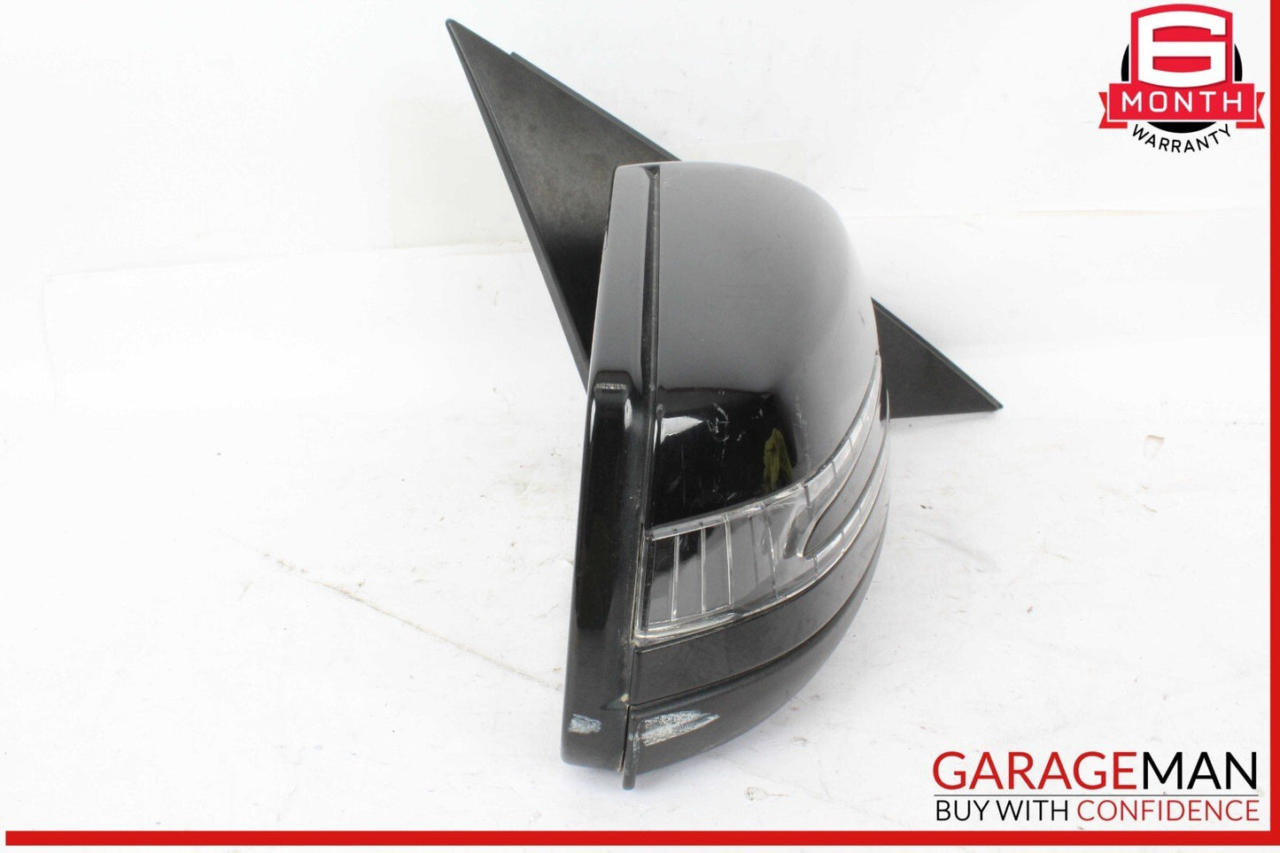 12-15 Mercedes W204 C250 C300 Front Right Side Mirror Door Rear View Black OEM