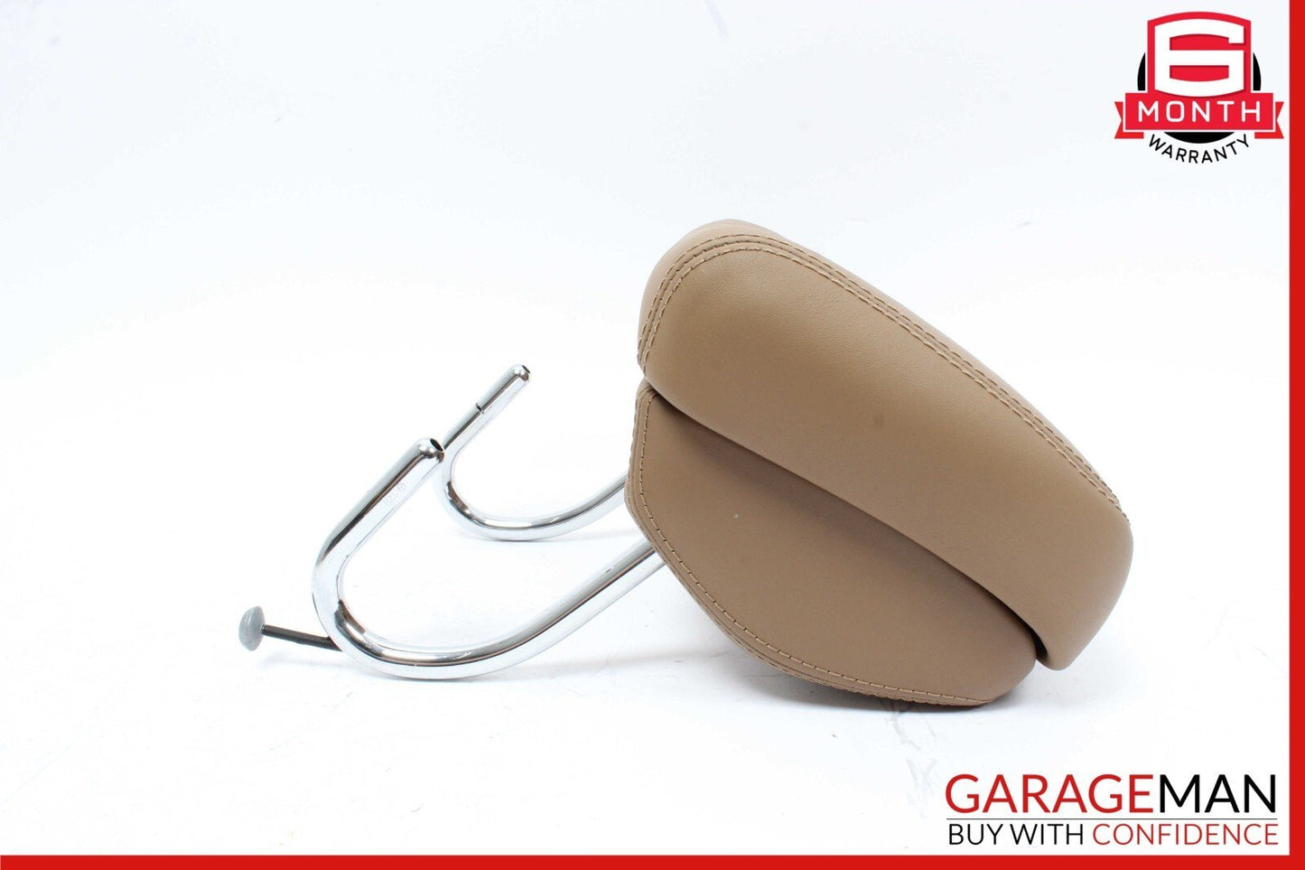 07-09 Mercedes W221 S600 S65 AMG Rear Left / Right Seat Headrest Head Rest Brown