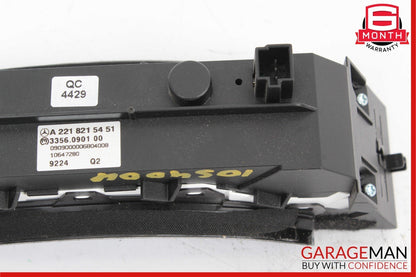 07-14 Mercedes W221 S400 S550 CL550 Cluster Control Switch 2218215451 OEM