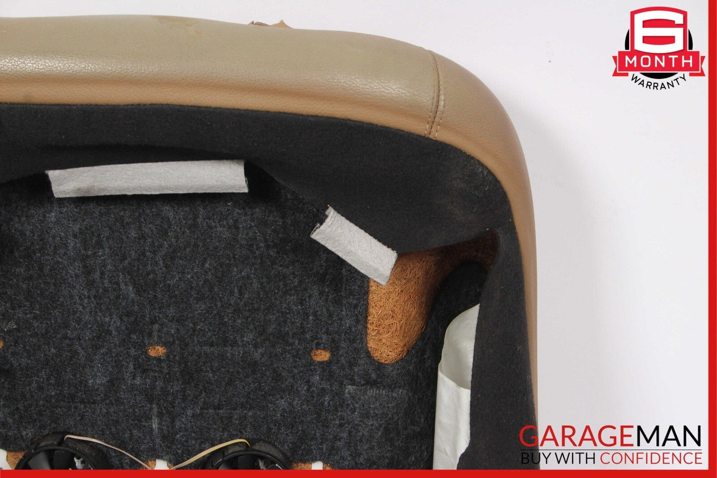 07-09 Mercedes W221 S450 S550 Front Right Side Top Upper Seat Cushion Brown