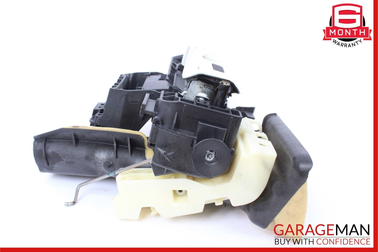 10-13 Mercedes W212 E350 Front Left Exterior Door Handle Assembly Calcite White