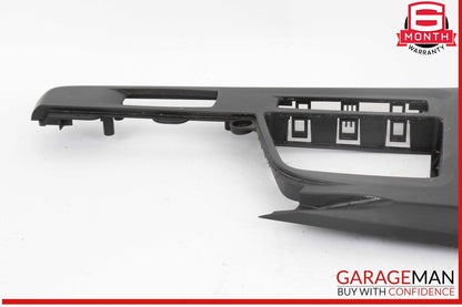 16-22 BMW X1 Center Console Bezel Trim Cover Panel Black 16949000504 OEM