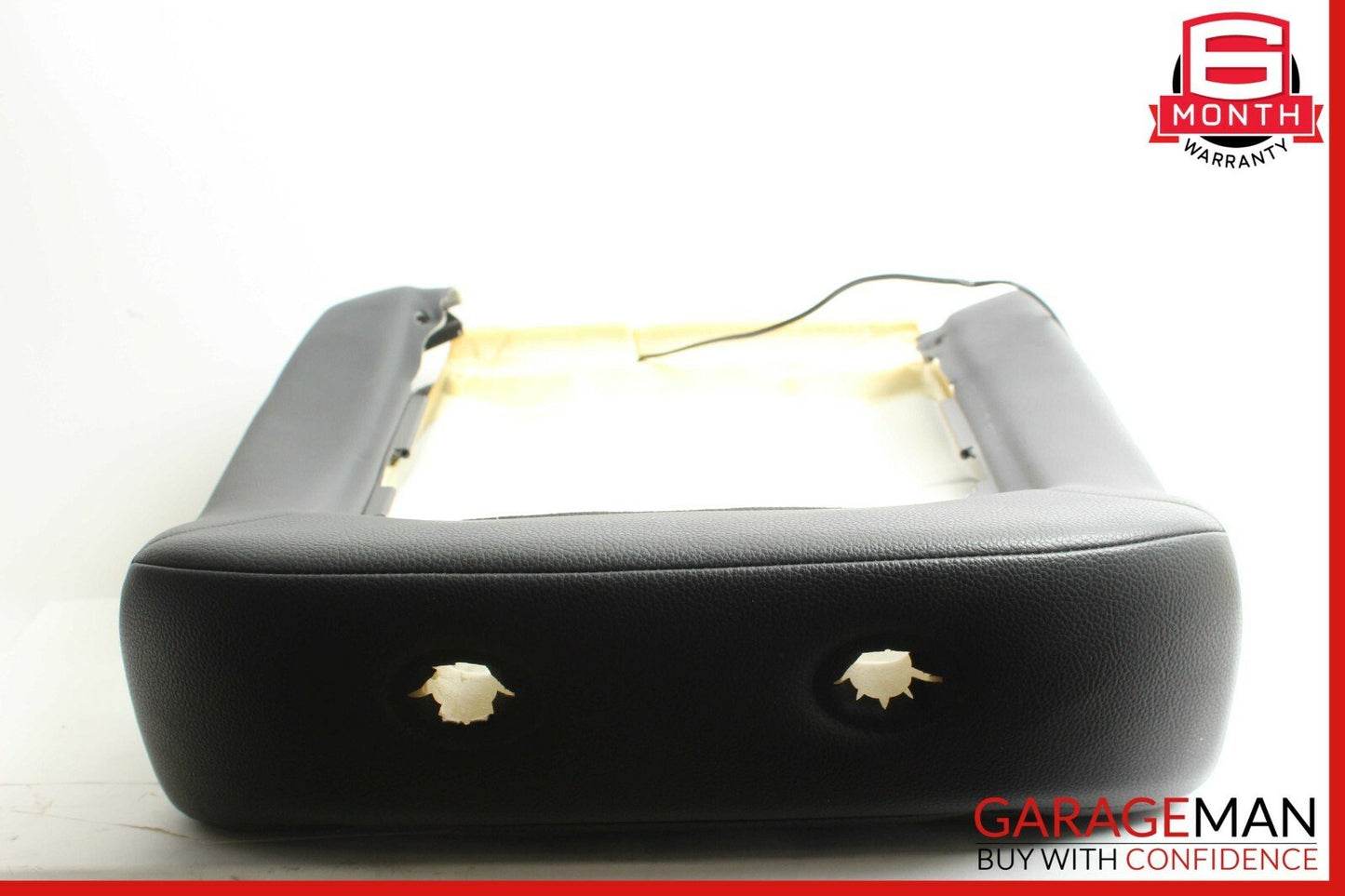 08-14 Mercedes W204 C350 Front Right Side Top Upper Seat Cushion Black