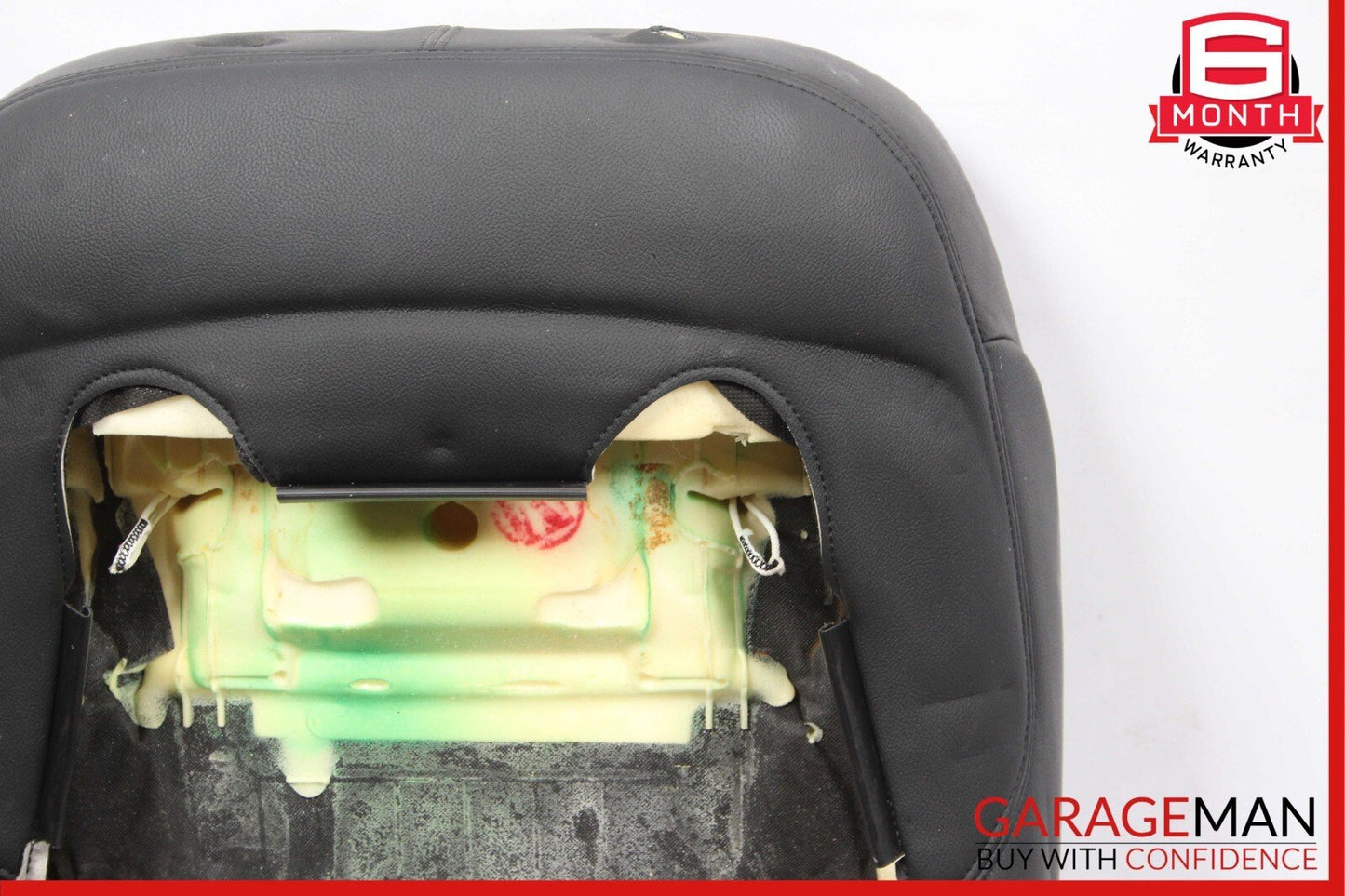 14-17 Maserati Ghibli Front Left Driver Side Top Upper Seat Cushion Cover Black