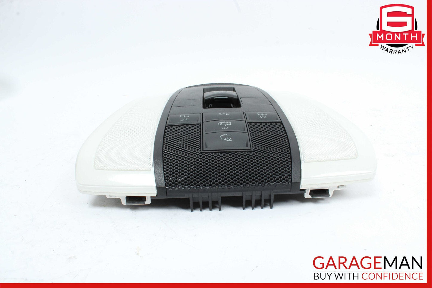 08-11 Mercedes W204 C63 AMG Front Overhead Dome Light Lamp Switch Control Black