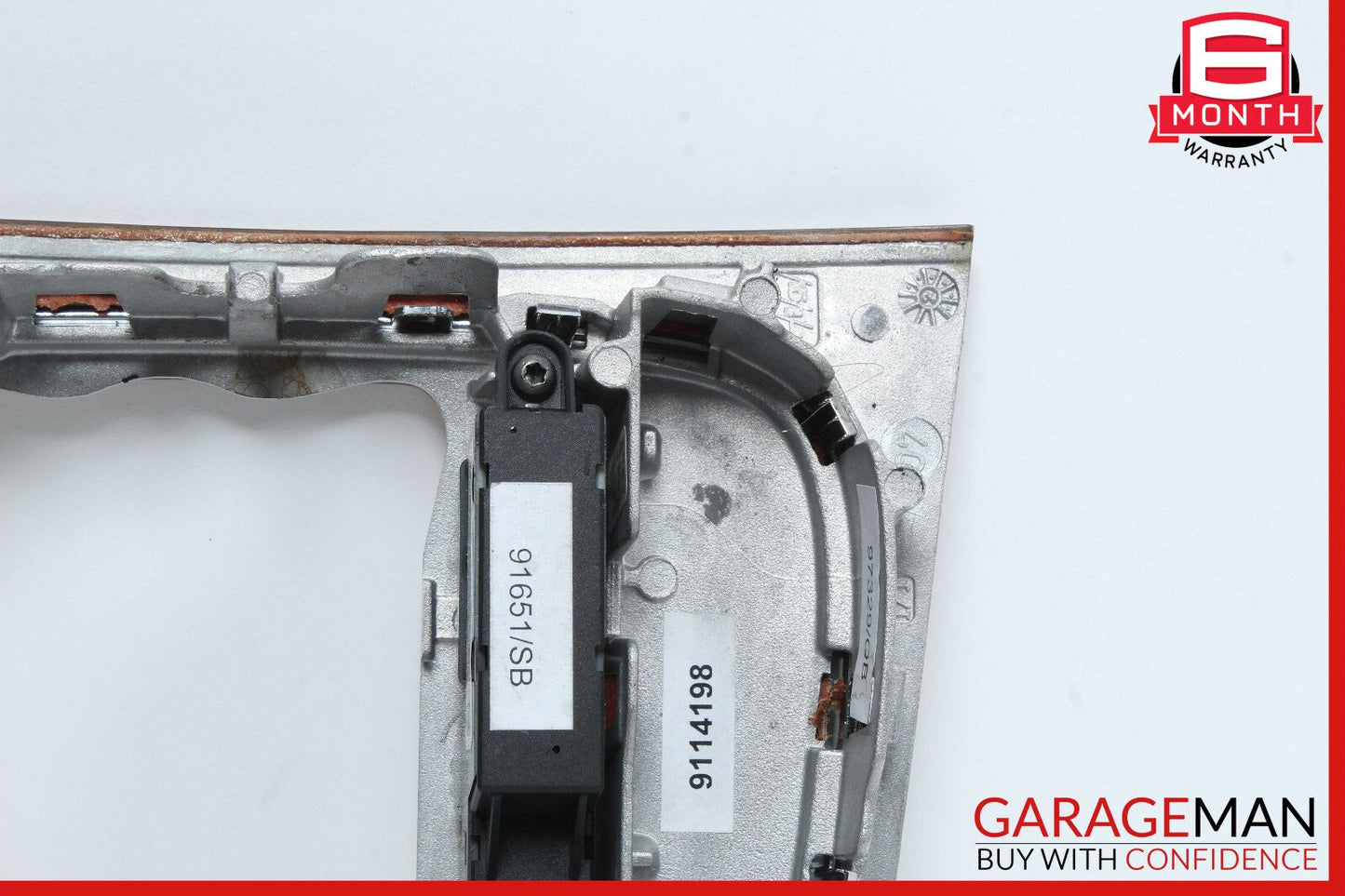 06-11 Mercedes W219 CLS500 CLS550 Center Console Shifter Trim Bezel Wood OEM