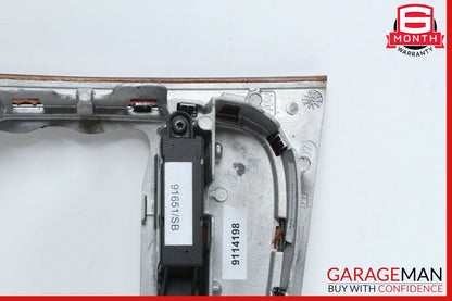 06-11 Mercedes W219 CLS500 CLS550 Center Console Shifter Trim Bezel Wood OEM