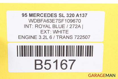 94-02 Mercedes R129 SL320 SL500 Rack & Pinion Sensor Module Unit OEM