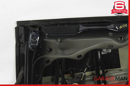 09-17 Volkswagen VW CC Rear Right Side Exterior Door Shell Panel Black OEM