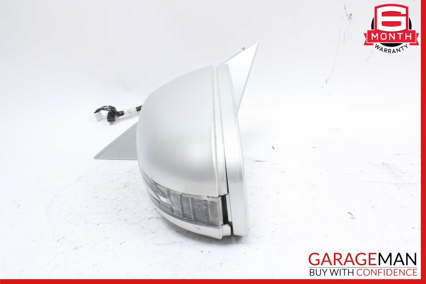 07-09 Mercedes W221 S550 S63 AMG Front Left Side Rear View Door Mirror Silver
