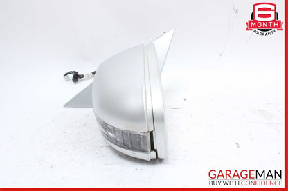 07-09 Mercedes W221 S550 S63 AMG Front Left Side Rear View Door Mirror Silver