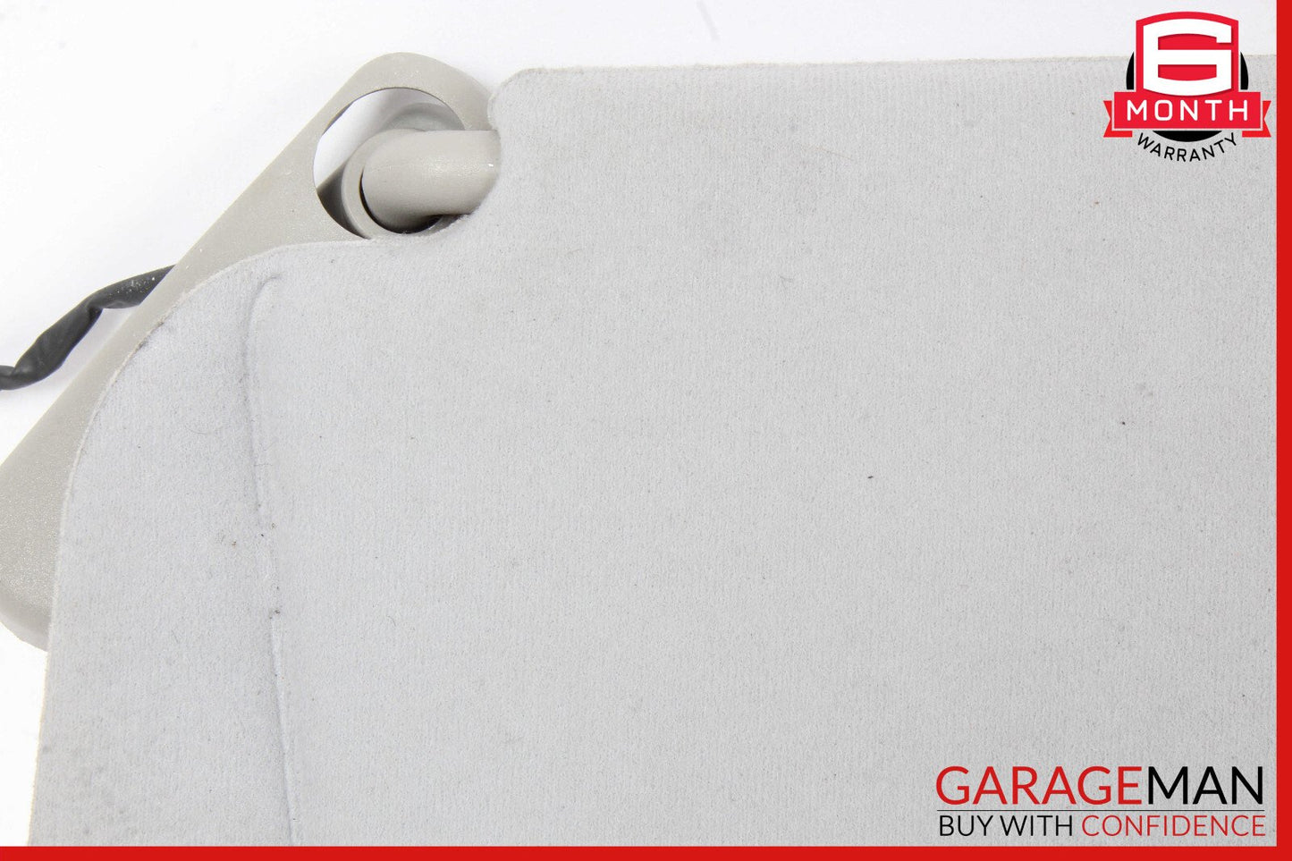 03-18 Maserati Quattroporte M139 Right Side Sun Visor Shade Suede OEM