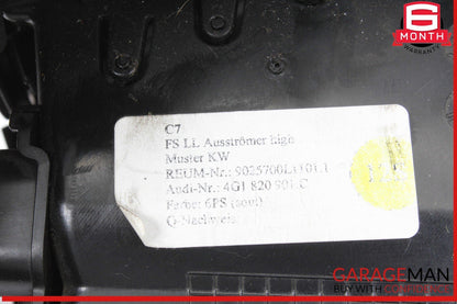 12-18 Audi A7 Front Left Driver Side AC A/C Air Conditioning Air Vent 4G1820901