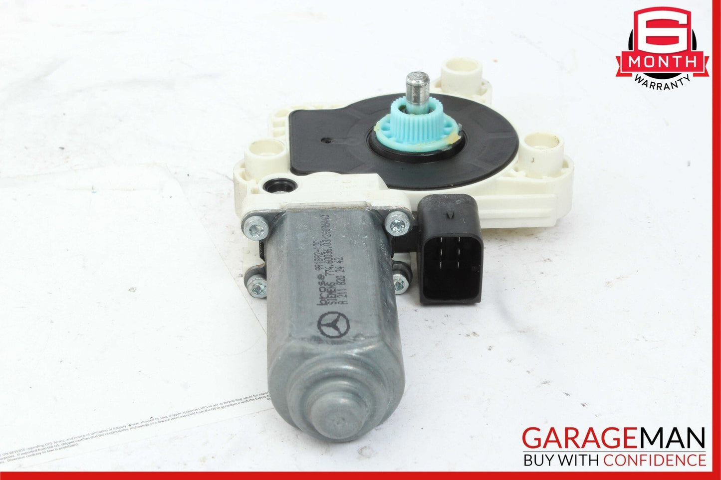 03-09 Mercedes W211 E350 E500 Rear Right Side Window Regulator Motor OEM