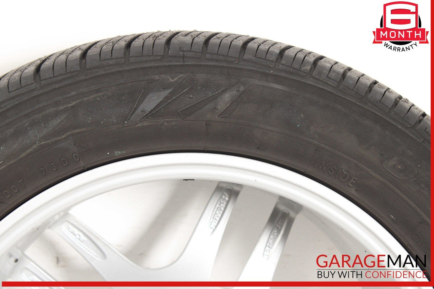 11-18 Porsche Cayenne 958 8.5Jx19 19" R19 Wheel Tire Rim Silver 7P5601025A