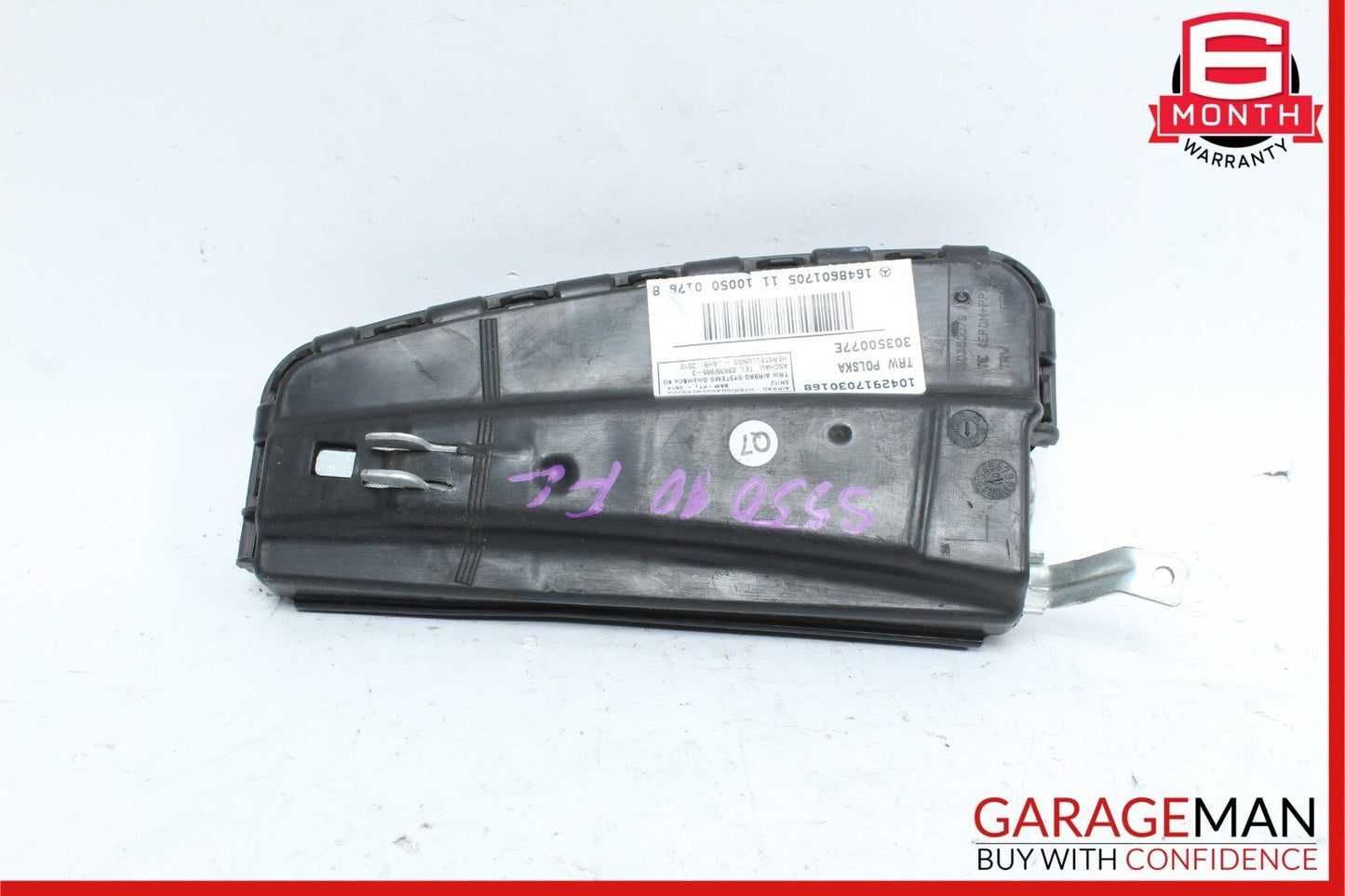 06-14 Mercedes S550 S400 CL550 ML350 ML320 R550 Front Left Side Seat Airbag SRS