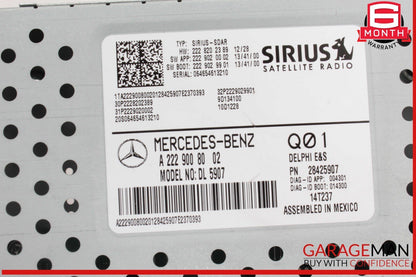 15-20 Mercedes W205 C300 Trunk Satellite Radio Receiver Control Module Unit OEM