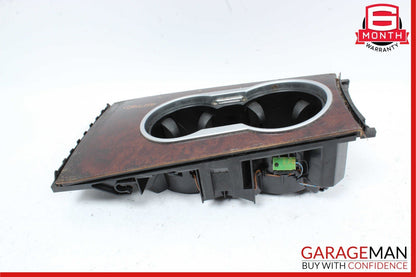 06-12 Mercedes X164 GL550 ML500 Center Console Cup Holder Compartment Wood